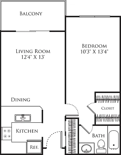 Floor plan The Playa Del Rey
