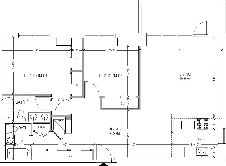 1st image of 80 N Moore St APT 38K