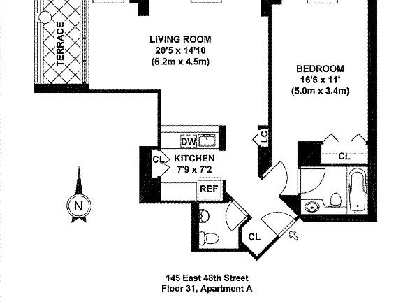 5th image of 145 E 48th St APT 31A
