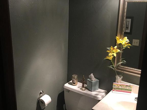 Half bath off kitchen