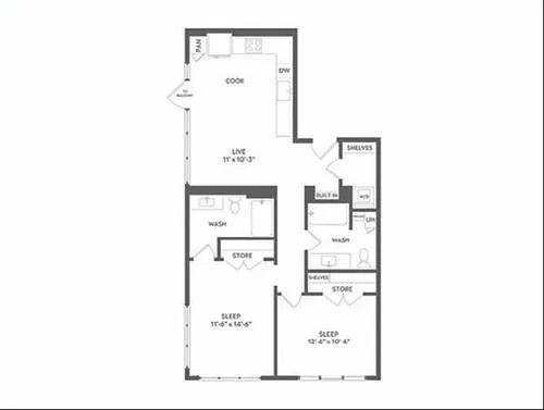 Floor plan C3