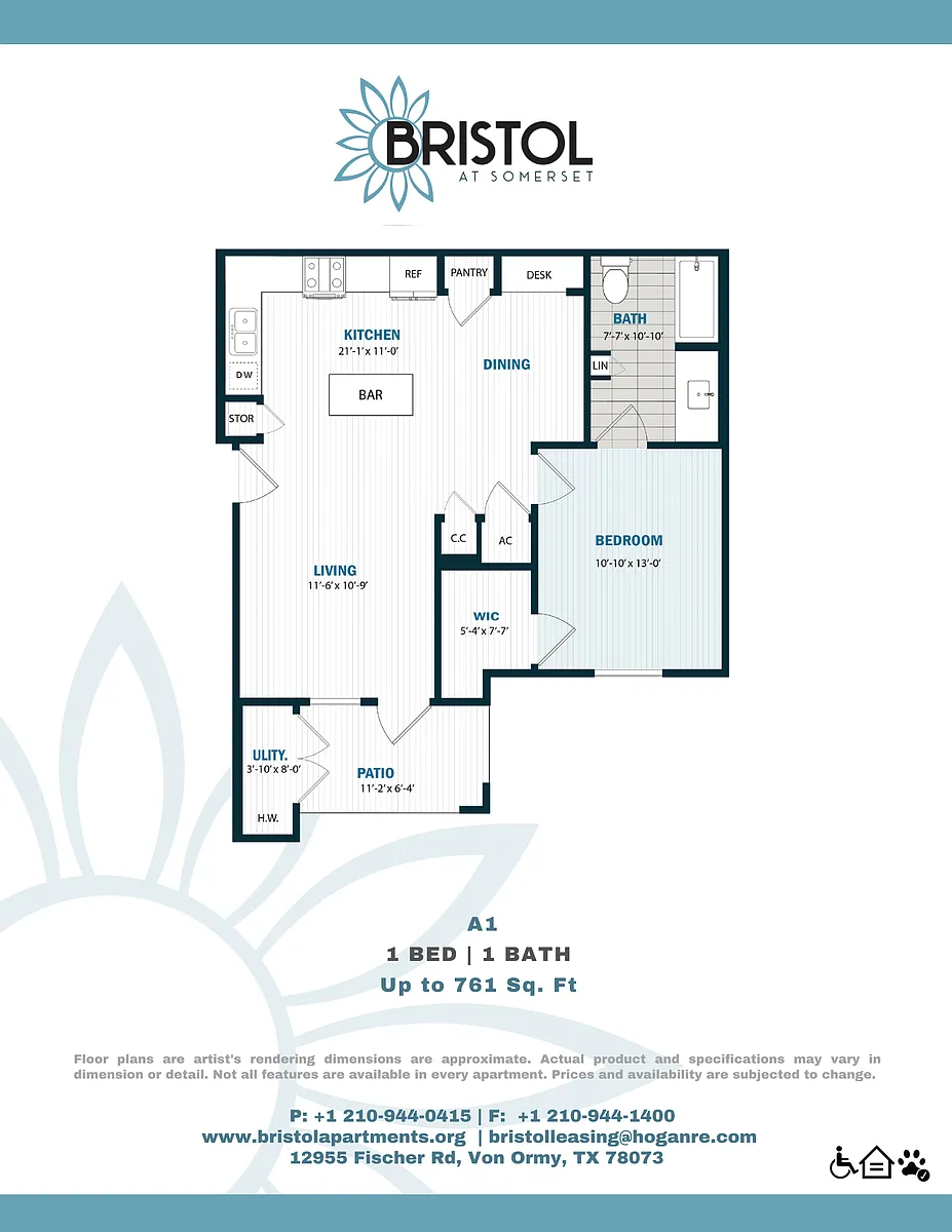 Floor plan A1
