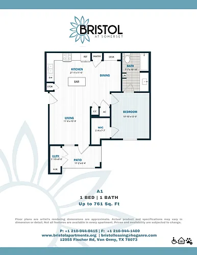 Floor plan A1