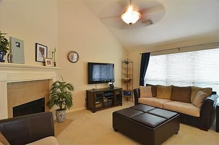Large Living Room complete with cozy Fireplace