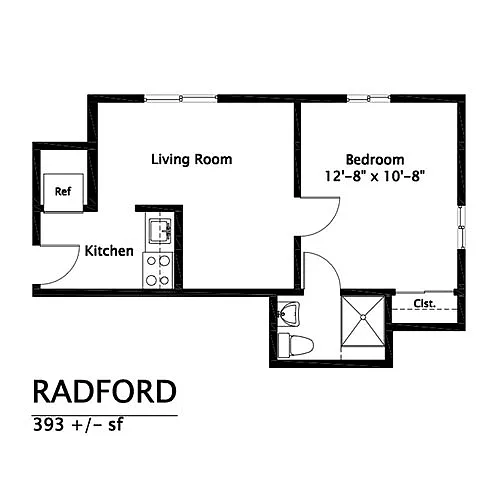 Floor plan Radford