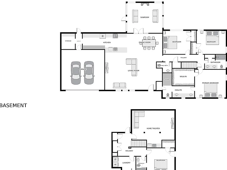 Both floor plans.