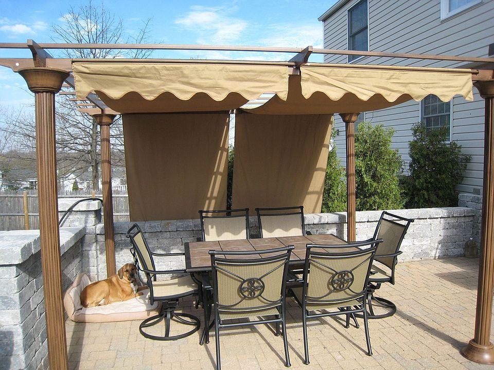 Pergola on the patio