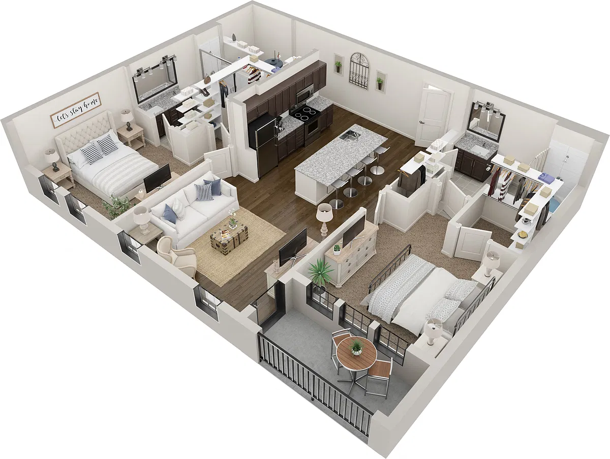 Floor plan Griffin - B1