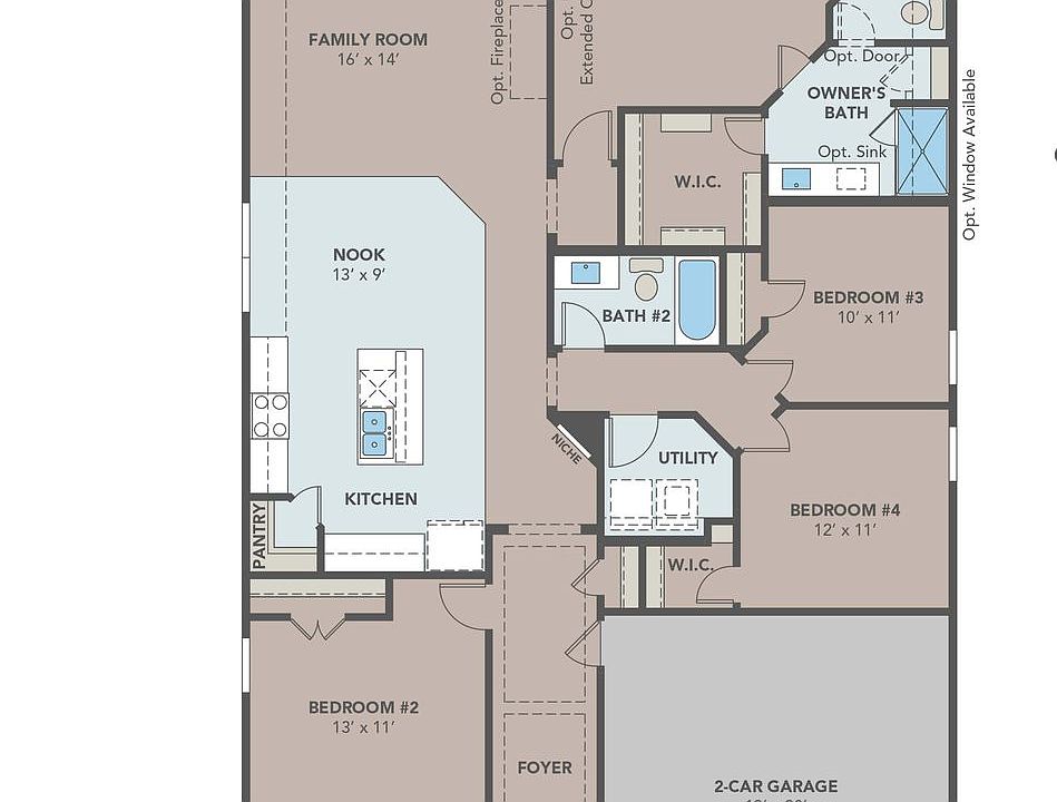 Kimbell Floor Plan