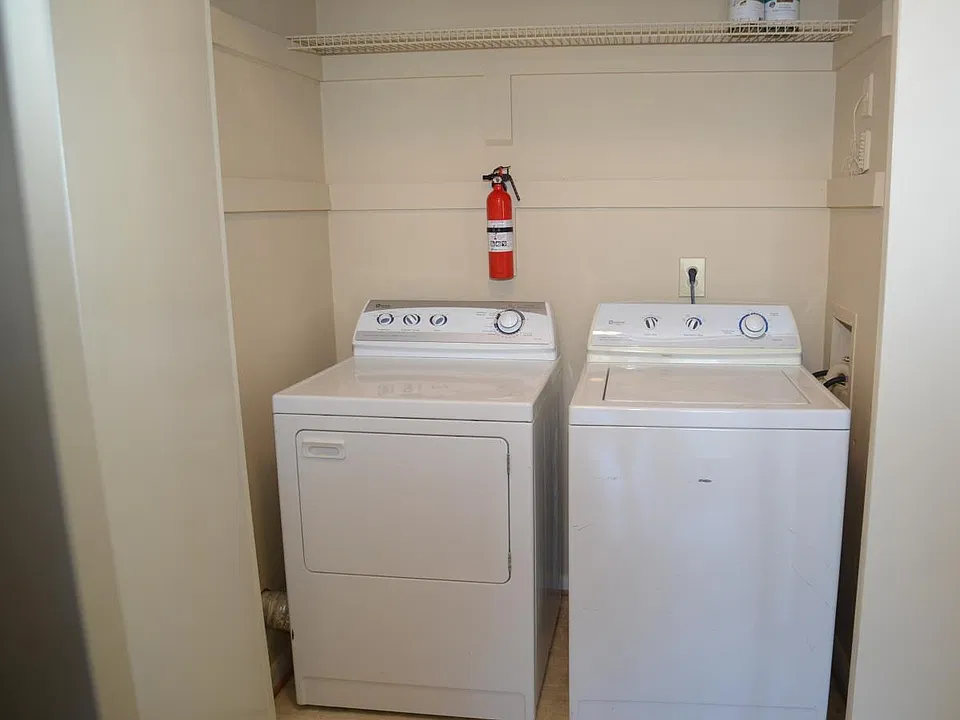Full size washer & dryer
