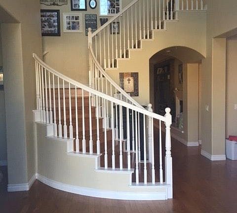 entry and double staircase