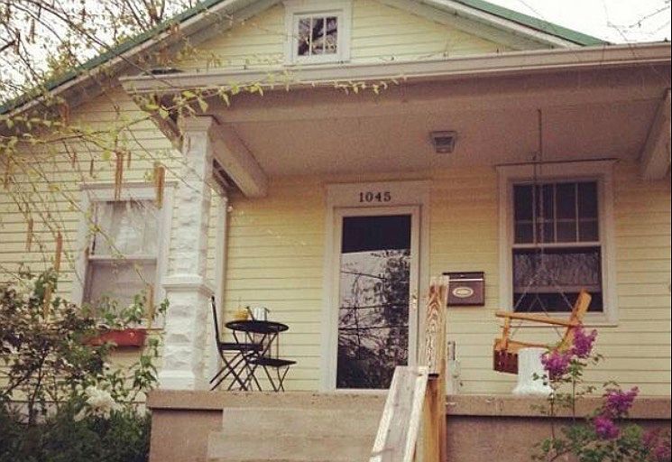 front of house and porch
