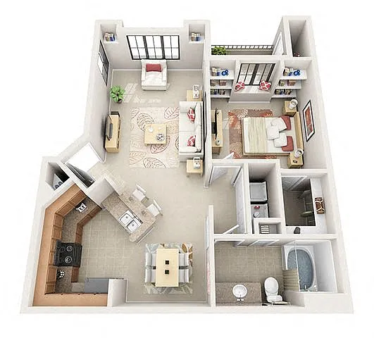 Floor plan Aston