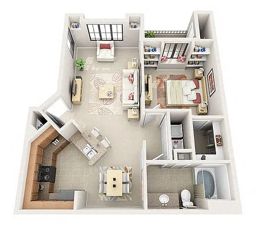 Floor plan Aston