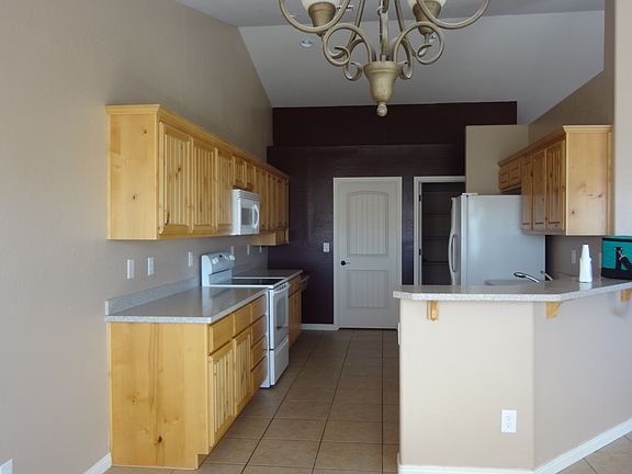 Kitchen from dining area