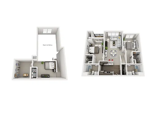 Floor plan Buxton Loft (B2BL)