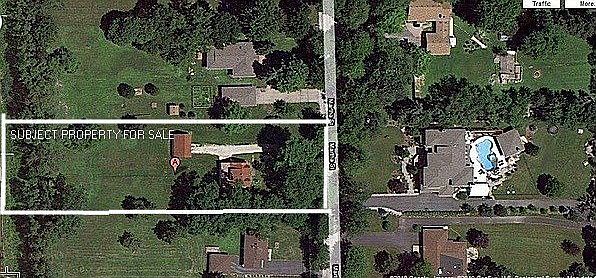 Showing Size of Lot