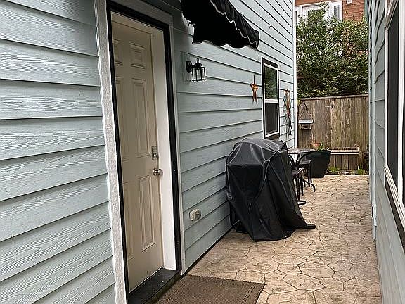 Back Entrance to House