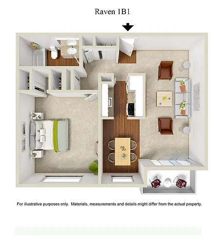 Floor plan Raven