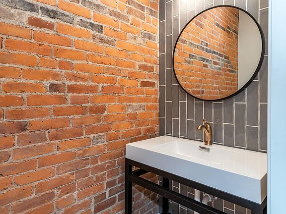 First floor powder room