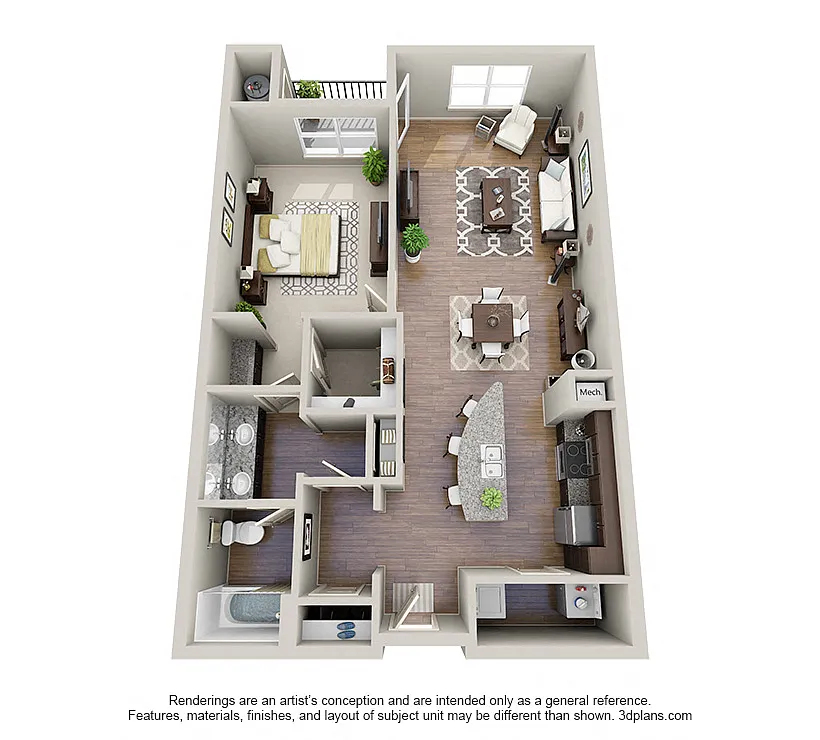 Floor plan The Paul D