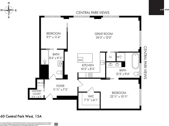 2nd image of 360 Central Park W APT 15A