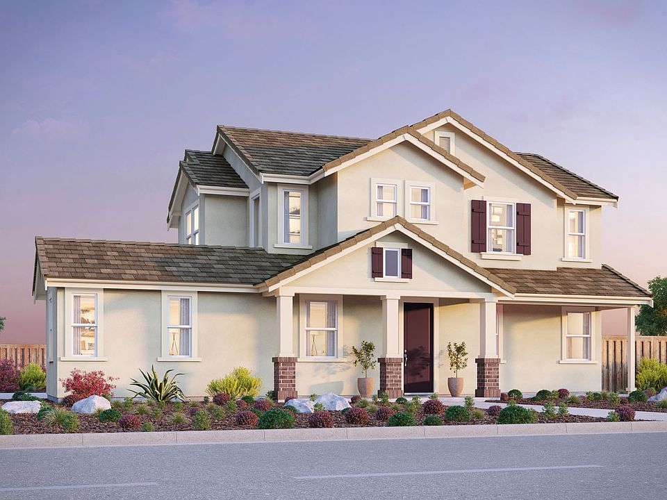 Traditional Elevation of the Exterior Rendering of Residence Two at Chandler in Brentwood, CA by Bro