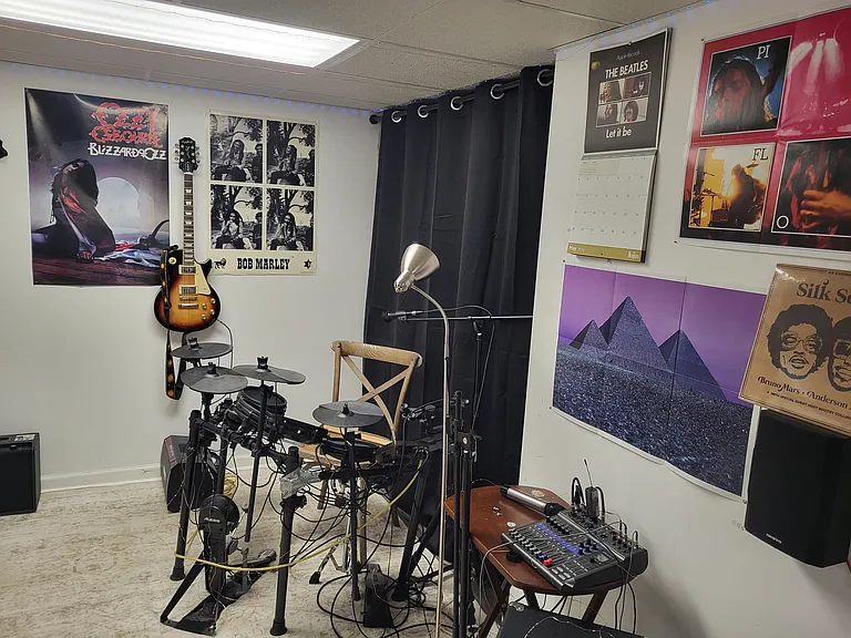 Finished basement