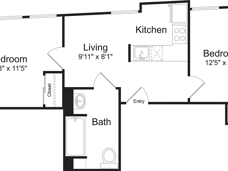 B01 Two Bedroom B01 Two Bedroom