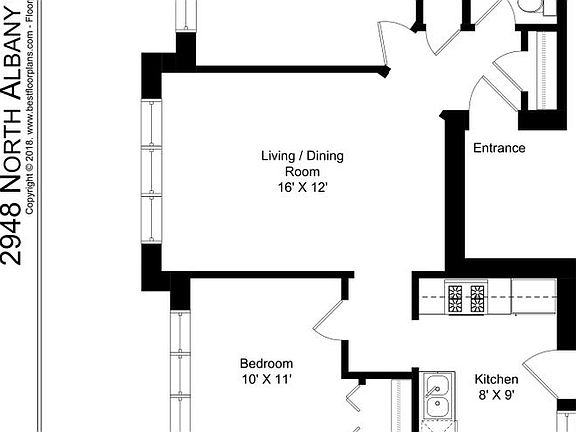 2nd image of 2944-48 N Albany Ave #2948-3E