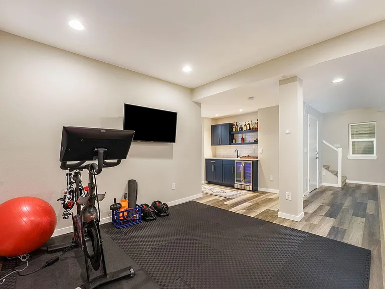 Workout area