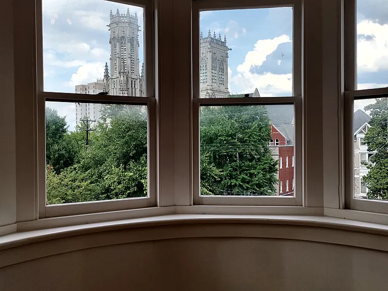 Another view from the circular windows view from the turret portion of the NE bedroom.
