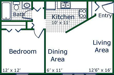 Floor plan Bayside