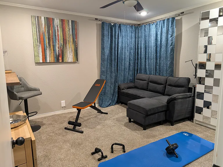 Take a break from work or study with exercise or yoga!