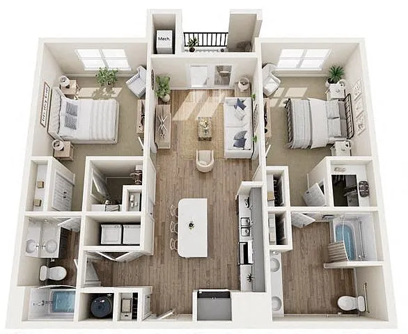 Floor plan B1M