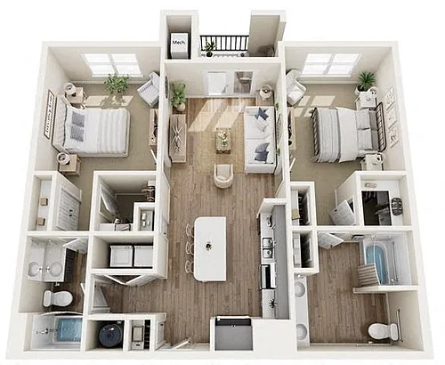Floor plan B1M