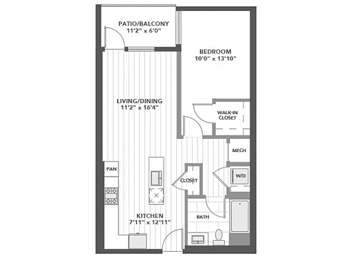 Floor plan A3b