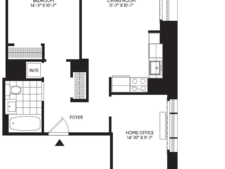 90 West St #19W — Photo 2