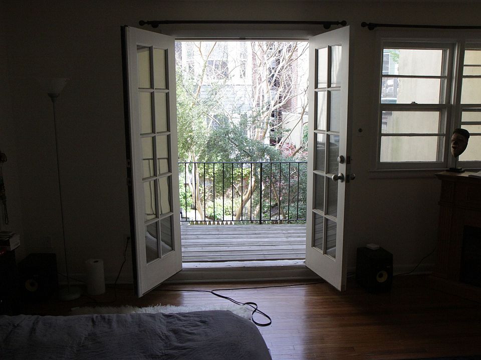 French Doors off Master