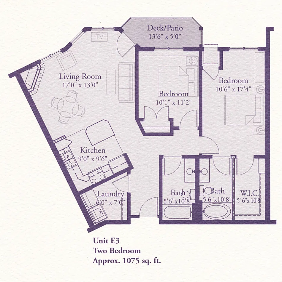 Floor plan E3 Section 42