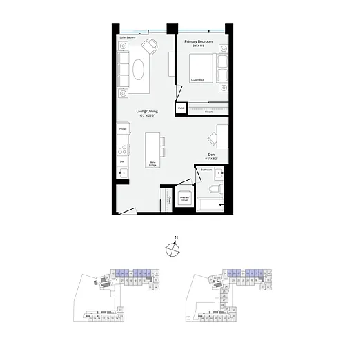 Floor plan W307