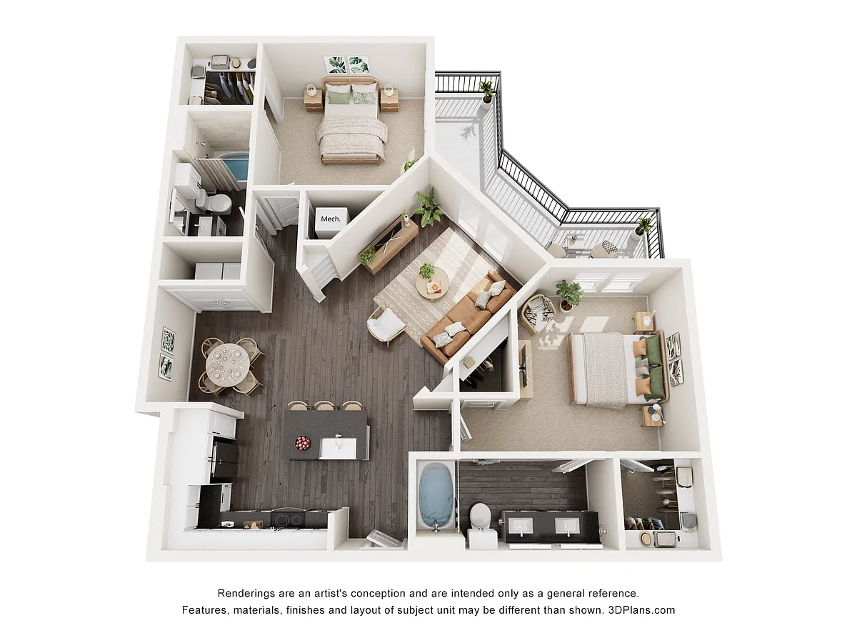 Floor plan B1