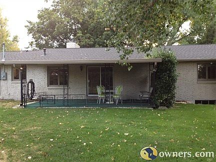 Back of home and patio