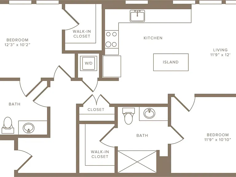 B14 Two Bedroom B14 Two Bedroom
