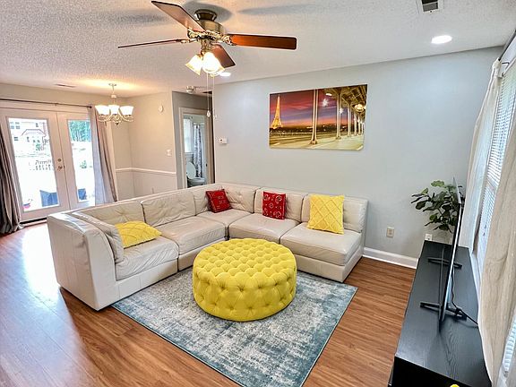 Spacious living room.