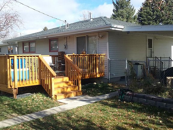 From rear side yard.