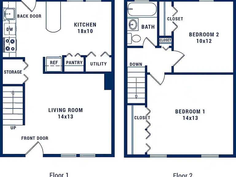 2 Bedroom E - thumbnail 2 Bedroom E - thumbnail