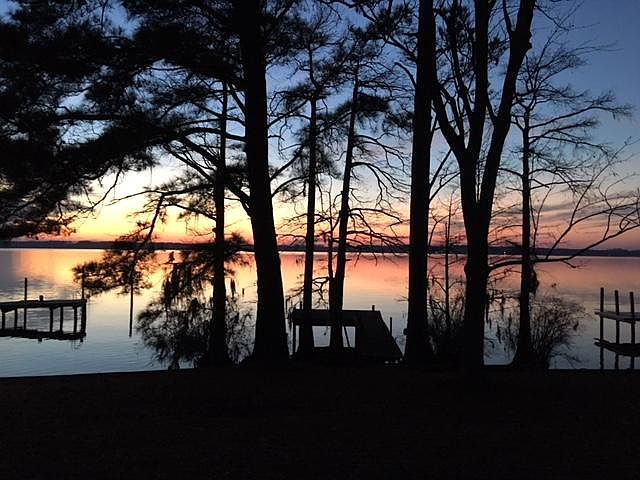View from porch of River