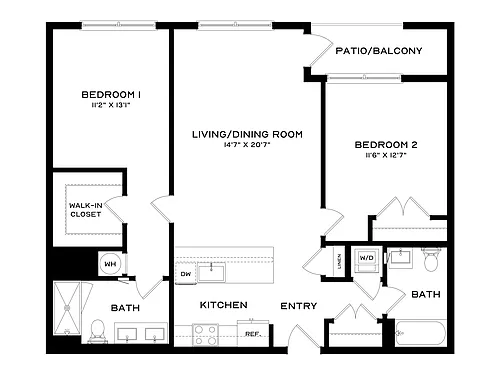 Floor plan B11