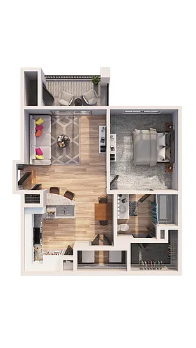 Floor plan A1A